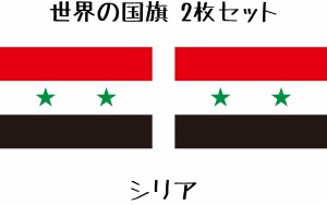 シリア 国旗 水無しで貼れる タトゥーシール シール フェイスシール フェイスペイント スポーツ フェス イベント 顔 観戦 オリンピック 