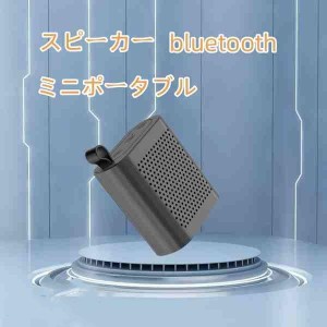 ワイヤレススピーカー bluetooth5.0 ポータブルスピーカー 防水 小型 Bluetooth TWS 8時間の再生時間 マイク内蔵 屋外 プール ミニポータ