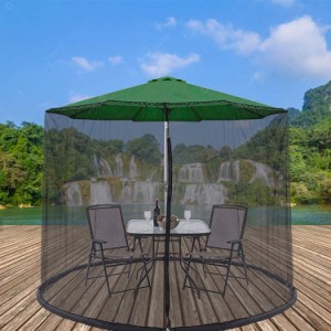 蚊帳パティオの傘ガーデンキャノピー 蚊帳パティオ 紫外線保護日シェード ガーデン 傘用 蚊帳 