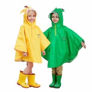 子供 レインコート キッズ ランドセル対応 子供 通園 通学 可愛い 雨の日 春 秋 夏 4カラー 動物柄 