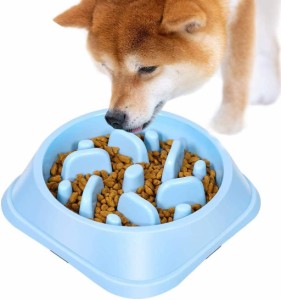 ペット食器 スローフード 猫 犬 フードボウル ペット早食い防止 飲み込み防止 健康志向 ペットフード ドッグフード キャットフード ペッ