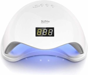 UV ネイルライト 48W ジェルネイルライト 人気 uvライト レジン用 4つタイマー設定 硬化用ライト ハイパワー 多機能 レジン ライト