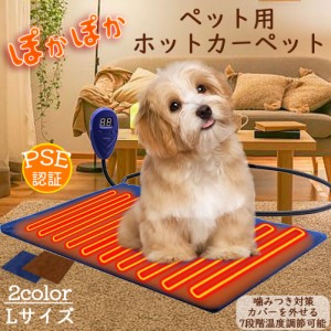 ペット用ホットカー ペット用ヒーター ホットマット Lサイズ65x40cm 2カラー ペットヒーター ペットベッド 猫 犬 ヒーターマット 電気ヒ