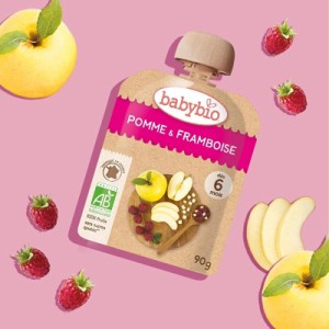 babybio ベビービオ ベビースムージー ラズベリー【ミトク】6ヶ月〜 おやつ ドリンク ベビーフード ベビー食品