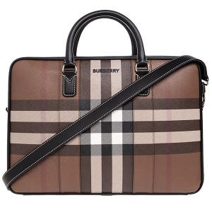 バーバリー ロンドン ビジネスバッグ ブリーフケース メンズ Burberry 2Way チェック柄