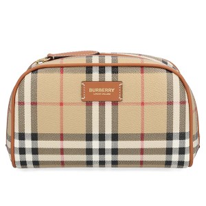 バーバリー ロンドン 化粧ポーチ コスメポーチ レディース Burberry チェック柄