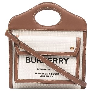 バーバリー ロンドン ハンドバッグ レディース Burberry 2Way キャンバス