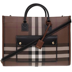 バーバリー ロンドン トートバッグ メンズ レディース Burberry 2Way チェック柄