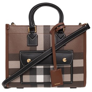 バーバリー ロンドン トートバッグ レディース Burberry 2Way チェック柄