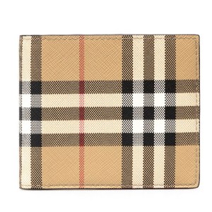 バーバリー ロンドン 二つ折り財布 メンズ Burberry チェック柄