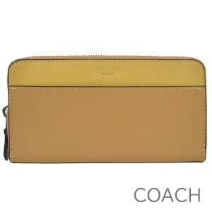 コーチ 長財布 COACH メンズ レディース レザー 2トーン バイカラー