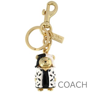 コーチ キーホルダー COACH バッグチャーム キーリング レディース ディズニー コラボ商品 クルエラ 101匹わんちゃん テディベア