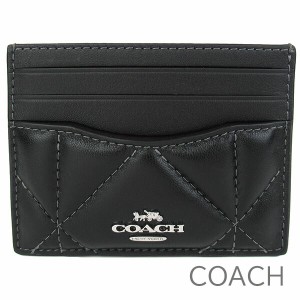 コーチ パスケース 定期入れ IDケース カードケース メンズ レディース COACH キルティング レザー