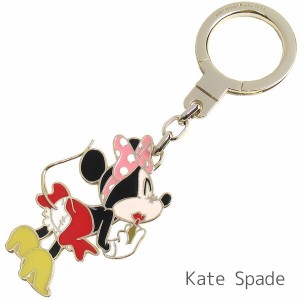ケイトスペード キーホルダー kate spade キーリング バッグチャーム レディース ディズニー ミニーマウス コラボ商品