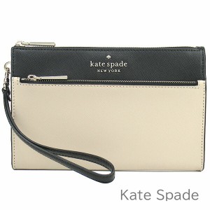 ケイトスペード 長財布 kate spade レディース レザー 2トーン バイカラー