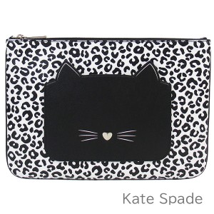 ケイトスペード ポーチ kate spade セカンドバッグ 小物入れ レディース 猫 ネコ キャット