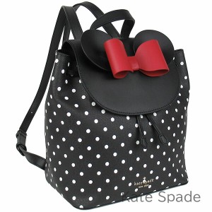 ケイトスペード リュックサック バッグ レディース kate spade ディズニー ミニーマウス コラボ商品 水玉模様