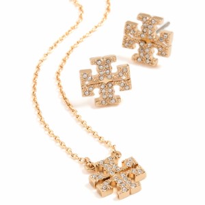 トリーバーチ ペンダント ピアス セット Tory Burch ネックレス イヤリング アクセサリー ジュエリー レディース ロゴ