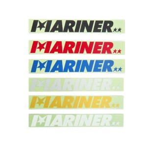 MARINER LOGO STECKER マリーナロゴステッカー カラー9色 車 サーフボード シール オシャレ かっこいい 英語