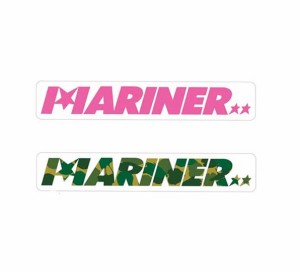 MARINER LOGO STECKER マリーナロゴステッカー カラー2色 車 サーフボード シール オシャレ かっこいい 英語