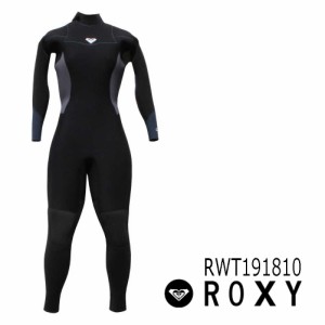 ROXY ロキシー レディース ウェットスーツ フルスーツ バックジップ 3/2 SYNCRO+ BZ FULLSUIT RWT191810 女性用 サーフィン オーダーウェ