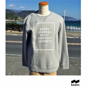 BANKS バンクス スウェット AFL0161 VOLUNE FLEECE メンズウェア トップス