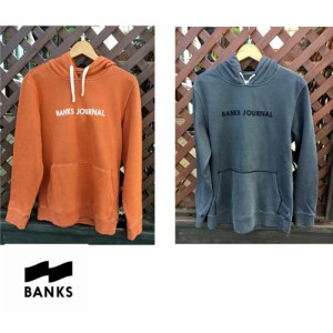 BANKS バンクス スウェットパーカー AFL0156 LABEL FLEECE メンズウェア トップス