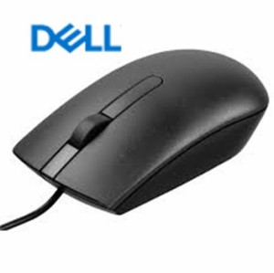 新品 DELL デル 静音 有線USB 光学式マウス MS116【各社共用】オプティカルマウス ブラック/ノートパソコン用/デスクトップパソコン用 