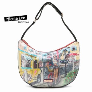 数量限定！NICOLE LEE ニコールリー CSM16206 COZY STREET IN MILAN レディース イタリア ミラノ サコッシュ ショルダーバッグ スパンコ