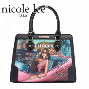 2024 新作 秋冬 数量限定 NICOLE LEE ニコールリー SET　17115A　HOLLYWOOD DRIVE レディース トート バッグ　バック　鞄　かばん　ニコ