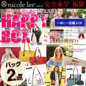 今だけ２回目OK！　Nicole lee  2023春夏新作入荷　ニコールリーブランド　アメリカ　バッグ2点　合計2点 総額32000円以上　福袋ビーガン