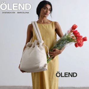 2024新入荷ブランド！保証付 返品OK Olend バルセロナ オーレンド ONA SOFT BAG コットン デニム 3WAY バッグ リュック ショルダー トー