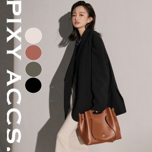 保証付 返品OK  日本正規代理店  2024 PIXY ACCS. ピクシーアックス  DP220015 Bread 手提肩背包 レディース リッチトートバッグ 多機能 