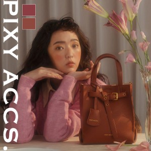 保証付 返品OK  日本正規代理店  2024 PIXY ACCS. ピクシーアックス  PX2100097 レディース 2way ショルダー BAG レトロ 通勤通学 海外旅