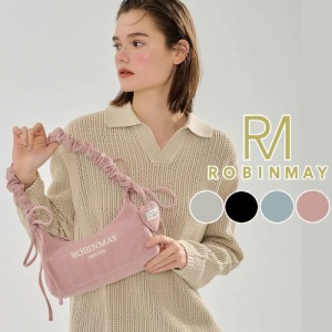 保証付 返品OK  正規品  2024新作 ROBINMAY ロビンメイ  B236 娜塔莉肩提包 レディース ふわふわ コーデュロイ RMロゴ刺繍 ハンドバッグ 