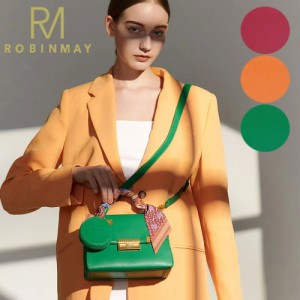 保証付 返品OK  2024 ROBINMAY ロビンメイ 正規代理店 C253 Dancing Flower Handbag  レディース RMロゴ アンティーク ハンドバッグ サー