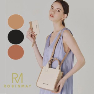 保証付 返品OK 2024 ROBINMAY ロビンメイ 正規代理店 WB014 WB106 Slow Pace Notes Handbag with Handle レディース バイカラー リネンハ