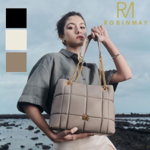 保証付 返品OK 2024 ROBINMAY ロビンメイ 正規代理店 Z324 Ola Shoulder Bag レディース トートバッグ 大きめ A4 ショルダー キルティン