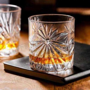 ウイスキーグラス 300ml ２個セット ロックグラス ブランデーグラス ウイスキー　クリア グラス クリスタルグラス コップ ビアグラス シ