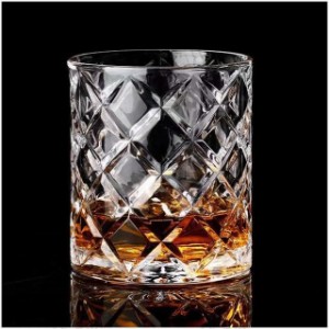 ウイスキーグラス ロックグラス ブランデーグラス ウイスキー  グラス クリスタルグラス350ml 2個セット