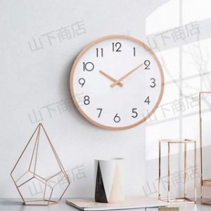 壁掛け時計　掛時計　静音　北欧風　シンプル 木彫目　インテリア　アナログ　静音 壁掛け シンプル 壁時計　かけ時計 部屋30cm