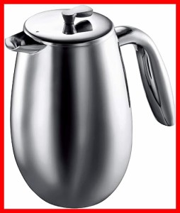 BODUM ボダム COLUMBIA コロンビア ダブルウォール フレンチプレス コーヒーメーカー 350ml シルバー 【正規品】 1303-16