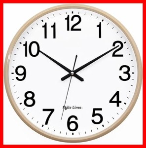 時計 壁掛け時計 【 秒針の音がしない時計 】 掛け時計 静音 壁掛け 直径23cm wall clock 置き時計 アナログ シンプルでおしゃれな時計 