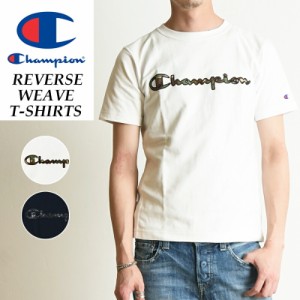 Champion チャンピオン リバースウィーブ 迷彩/カモフラ柄ロゴ 半袖Tシャツ メンズ 人気 C3-M303