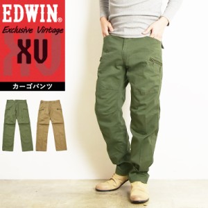 【SALE／10%OFF】EDWIN エドウィン XV カーゴパンツ ストレッチ 2WAY メンズ ブランド カジュアル アメカジ EXK02