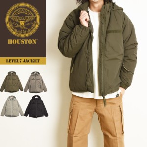 HOUSTON ヒューストン LEVEL7 JACKET レベル7 ジャケット Thinsulate シンサレート 50323 3M 中綿 ミリタリー アウター フード マシュマ