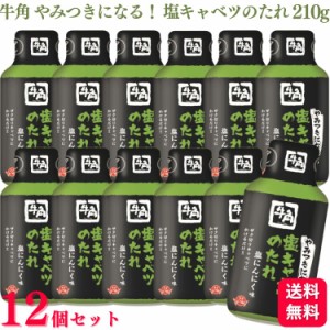 12個セット  フードレーベル 牛角 やみつきになる！塩キャベツのたれ 塩にんにく味 210g 塩キャベツ やみつき塩キャベツ