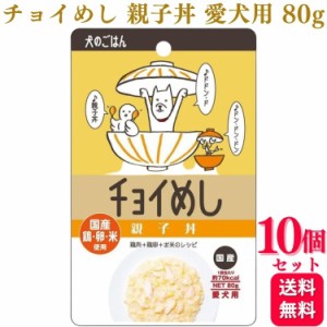 10個セット  わんわん チョイめし 親子丼 80g ちょいめし