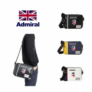 【当店オリジナルエコバッグプレゼント中！】【Admiral】 アドミラル ショルダーバッグ ADBA-02 メンズ おしゃれ かっこいい 横型 撥水 