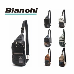 【ポイント10倍】Bianchi ビアンキ　ボディバッグ　TBPI-02　ワンショルダーバッグ　斜め掛け　通勤　通学　鞄　撥水　メンズ　レディー